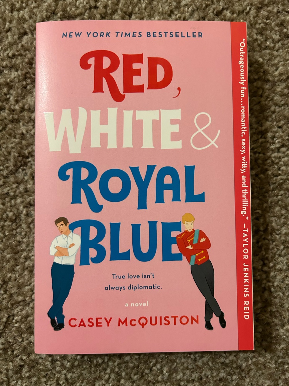 Red, White, & Royal Blue - Book by Casey McQuiston